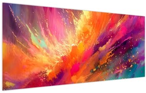 Obraz - Dynamická abstrakcia (120x50 cm)