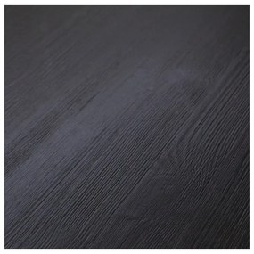 Čierny odkladací stolík WOOOD Mesa, ø 45 cm