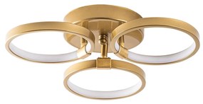 Stropní LED svítidlo Halka zlaté