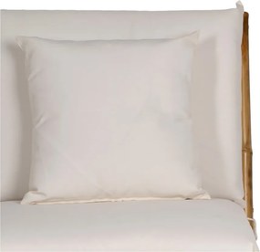 Biele kreslo Bamboo – Ixia