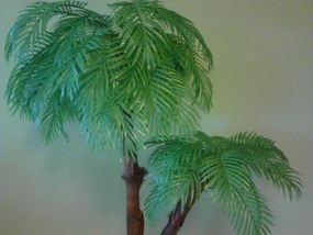 Dvojpalma- palma areca (s kôrou) 180 cm