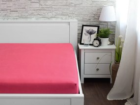 XPOSE® Jersey plachta Exclusive - malinová 120x200 cm