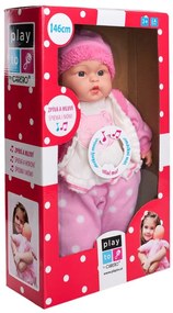 Maďarsky hovoriaca a spievajúca detská bábika PlayTo Anička 46 cm