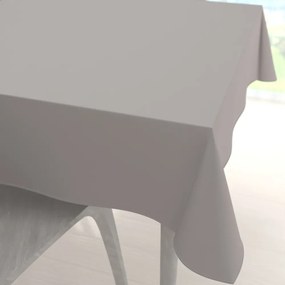 Biante Dekoračný štvorcový obrus Rongo RG-101 Svetlo sivý 60x60 cm