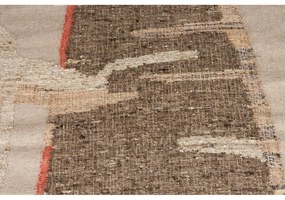 Hnedý/béžový vlnený koberec 200x300 cm Briton – Dutchbone