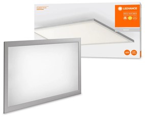 LEDVANCE LED panel PLANON, 15W, teplá biela, 60x30cm, hranatý, biely