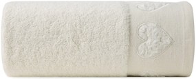 FROTÉ UTERÁK KAMILA (01) SADA 3KS 70X140 CM KRÉMOVÁ