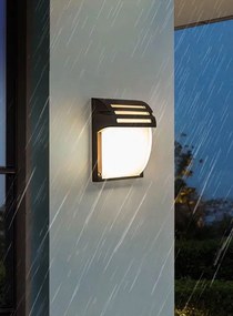 Toolight Toolight, nástenné svietidlo 24,5x18 cm, 1xE27, RSL013-1W, čierna, OSW-10246