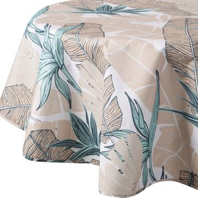 ZÁHRADNÝ VODEODOLNÝ OBRUS GARDEN (FI) 150 CM LISTY