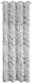 ZÁVES NA KRÚŽKOCH ALIVIA 140X270 CM VZOROVANÁ