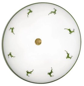 Kolarz 731.U14.4.100-Stropné svietidlo NONNA 4xE27/60W/230V pr.54 cm zelená/mosadz