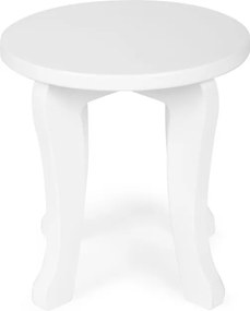 Veľký drevený detský toaletný stolík so zrkadlom pre dievčatá