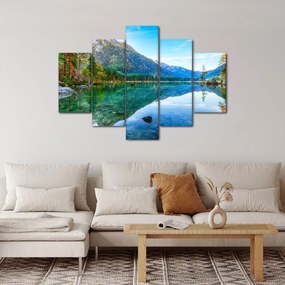 Obraz - Jazero Hintersee (150x105 cm)
