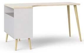 Pracovný stôl v dekore duba 145x81 cm Oslo - Tvilum