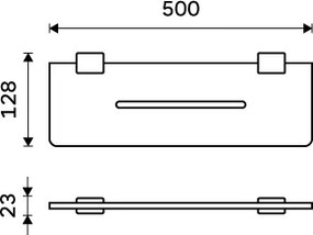 Nimco Polica, 50 cm IXI - Ki-X450-90