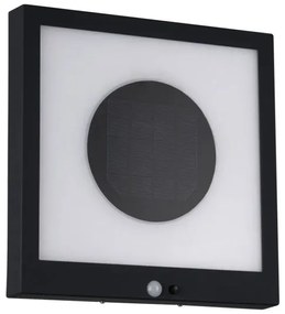 Paulmann 94263 - LED/1,2W IP44 Solárne nástenné svietidlo so senzorom TAIJA 3,7V