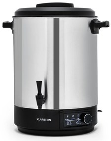 Klarstein Abbey 40, zavárací hrniec, dávkovač nápojov, 40 l, 100 °C, 180 min, nehrdzavejúca oceľ