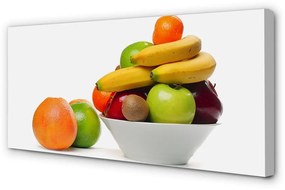 Obraz canvas Ovocie v miske 125x50 cm