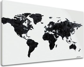 Obraz na plátne MAPA SVETA