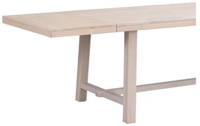 Matne lakovaná dubová prídavná doska jedálenského stola Rowico Brooklyn