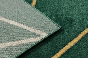 Dywany Łuszczów Kusový koberec Emerald 1013 green and gold - 80x150 cm