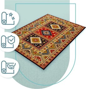 Koberec Agnella Standard Aras granátový