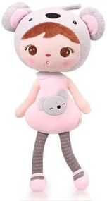 Bábika koala 70cm personalizácia: Nápis šedý