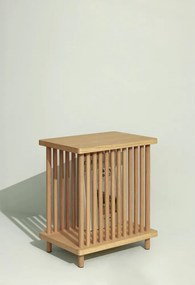 Odkladací stolík v dekore duba 27x37 cm Acorn – Hübsch