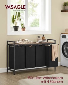 Kôš na bielizeň so 4 priehradkami BLH401B01