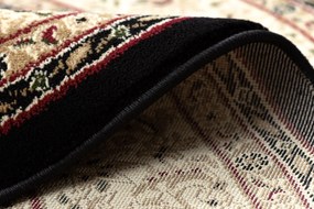 Okrúhly koberec ROYAL ADR model 521 čierny