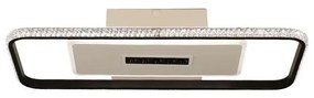 LED Stmievateľné svietidlo LED/75W/230V 3000-6500K biela/čierna + diaľkové ovládanie