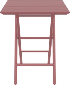 HELEN FOLDING 60 sklopný záhradný stôl marsala