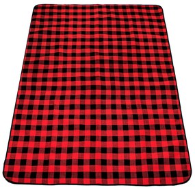 PreHouse Pikniková deka 200 x 150 cm - červená