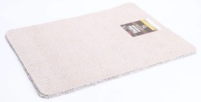 Spoltex, Koberec metráž Ester / 74 Bielo šedá, na mieru, šíře 4m,5m, biela, šedá, ab (mriežka), chodba / predsieň