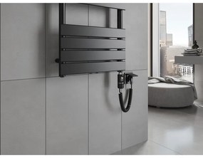Mexen Ceres, elektrické vykurovacie teleso 1200 x 500 mm, 600 W, čierna, W111-1200-500-2600-70