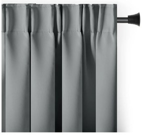 Sivý zatemňovací termo záves 140x245 cm Pleat – Restilo