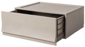 Modulárny úložný box Wave Wood bez koliesok 54,6 x 43,4 x 22 cm, široký - 1 zásuvka