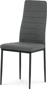 Jedálenský stôl 130x70 cm so štyrmi stoličkami ASE-1004 GREY2