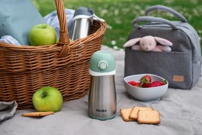 Hrnček termoizolačný nerez 350ml Sage Green