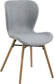 Sada 2 svetlosivých jedálenských stoličiek Actona Batilda