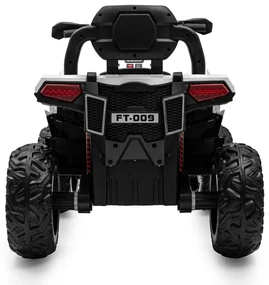 Detská elektrická štvorkolka Baby Mix RAVE 4x4 biela