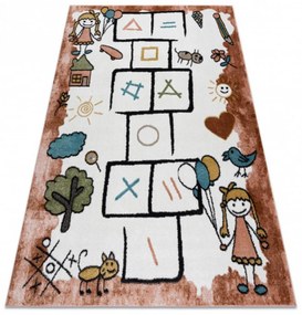 Detský kusový koberec Skákací panák staroružový 280x370cm