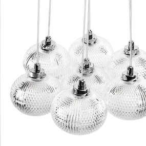 Toolight Toolight, závesné svietidlo 13xG9, MS025-13CP, chrómová, OSW-09640