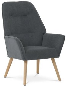 BONTEC Kreslo, modrá látka, AK-312 BLUE2 Farba: Šedá