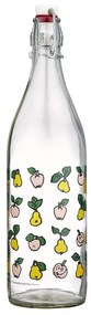 Sklenená fľaša Pippi Fruits 1l