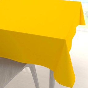 Biante Dekoračný štvorcový obrus Rongo RG-029 Sýto žltý 140x140 cm