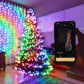 Twinkly Inteligentná LED svetelná reťaz Twinkly Strings Multicolor + White - 250 žiaroviek