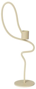 Ferm Living Kovový svietnik Valse Cashmere
