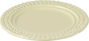 Žltý keramický dezertný tanier Hella Yellow - Ø20*2 cm