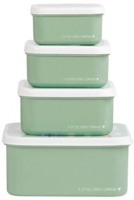 A Little Lovely Company Sada boxov na obed a občerstvenie: Radosť